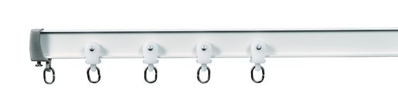 سعر جيد Flexible aluminum bendable curtain track curved curtain rail على الانترنت