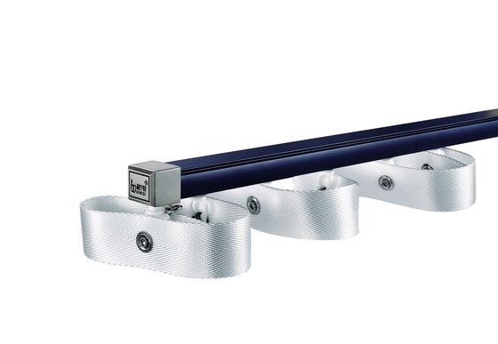 سعر جيد Ready to Ship In Stock Fast Dispatch Skylight pulley system square thick sliding track metal curtain track على الانترنت