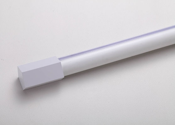 سعر جيد aluminum material curtain rod with aluminum finals simple design على الانترنت