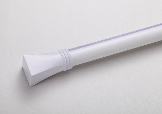 سعر جيد aluminum material 28mm diameter 1.5mm thick heavy duty curtain rod  for home decoration على الانترنت