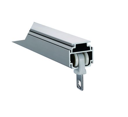 سعر جيد adjustable curtain valance rail curtain rod double Aluminium Sliding Rail Silent Ceiling Track على الانترنت