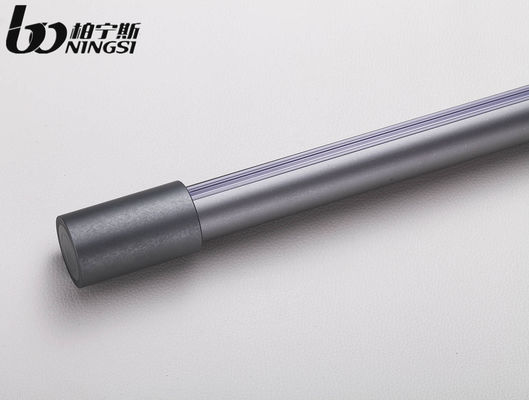 سعر جيد Thickened curtain rod curtain track pulley curtain rod mute straight rail slide rail top mounted side single Roman rod على الانترنت