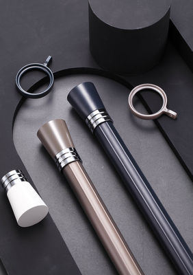 سعر جيد High quality Round shape Roman curtain track sliding curtain track thickened curtain rod على الانترنت