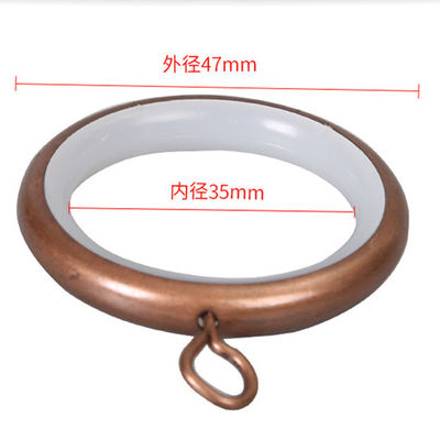 سعر جيد 25mm قطرها الستار قضيب خواتم الستار حلقات العيينة للاستحمام على الانترنت
